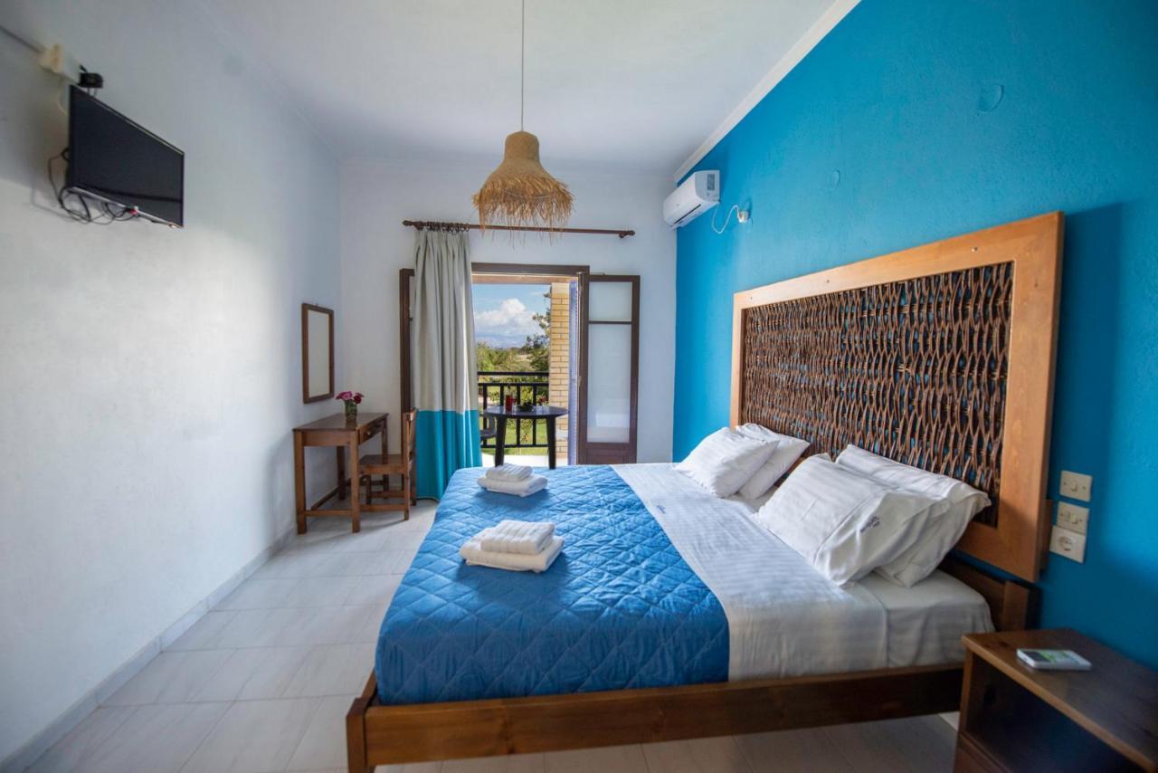 Villa Spyridoula Studios On The Beach Sidárion Extérieur photo